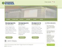 Tablet Screenshot of pasca.stiesiaedu.com